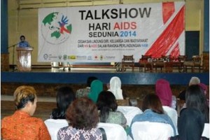Peringatan hari Aids sedunia.